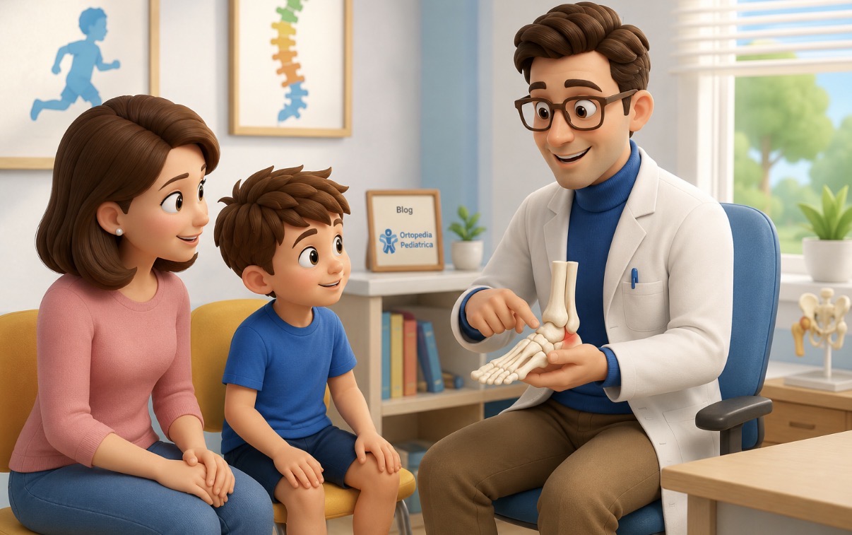 Distorsione di caviglia nel bambino: quando una piccola avulsione cambia tempi di recupero e ritorno allo sport