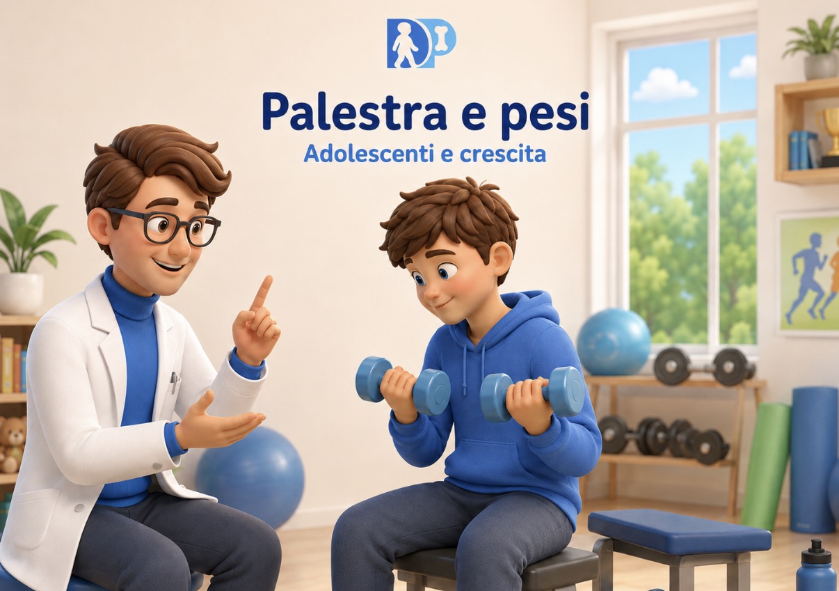Palestra e pesi negli adolescenti: fanno davvero male alla crescita?